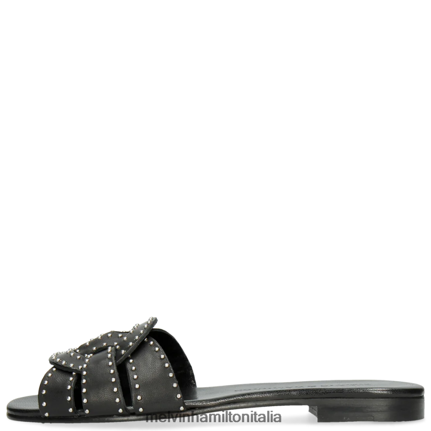 esso Melvin & Hamilton donne Elodie 13 nero muli L80P2P1768