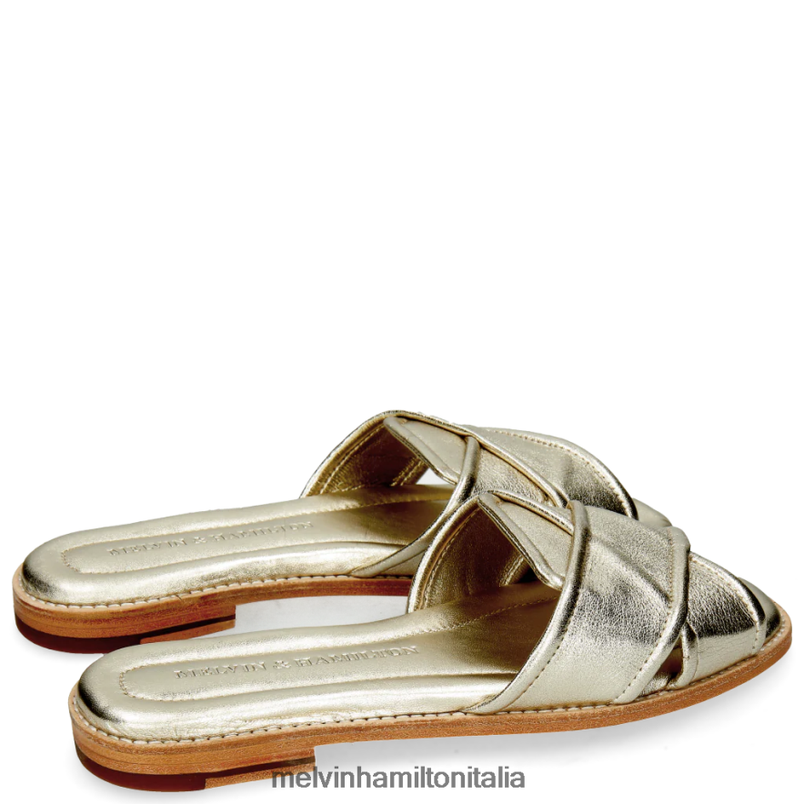 esso Melvin & Hamilton donne Elodie 14 oro muli L80P2P1706