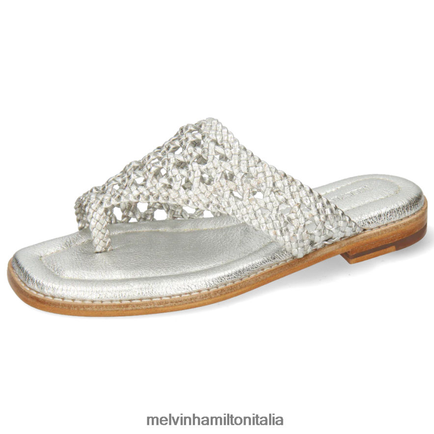 esso Melvin & Hamilton donne Elodie 16 argento muli L80P2P1681