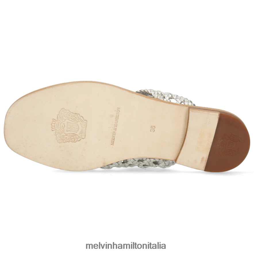 esso Melvin & Hamilton donne Elodie 16 argento muli L80P2P1681