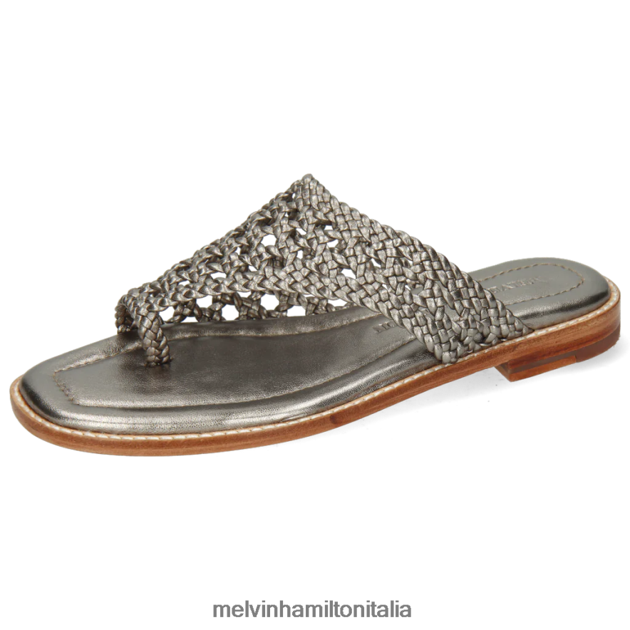 esso Melvin & Hamilton donne Elodie 16 argento muli L80P2P1749
