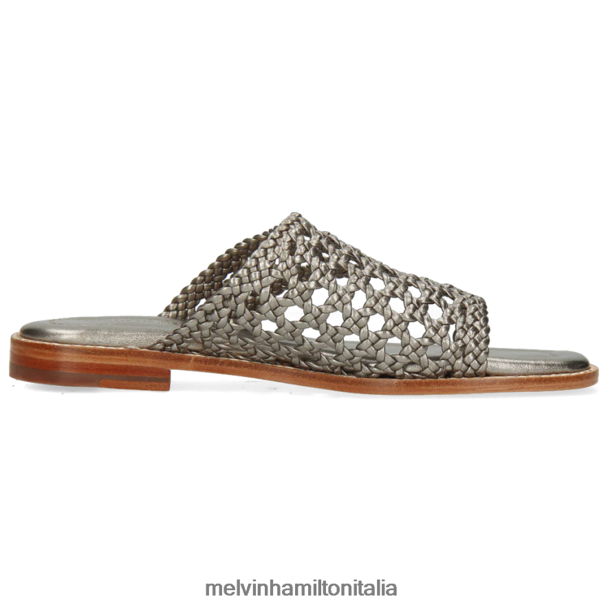 esso Melvin & Hamilton donne Elodie 16 argento muli L80P2P1749