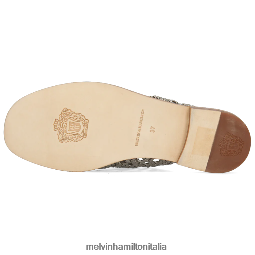 esso Melvin & Hamilton donne Elodie 16 argento muli L80P2P1749