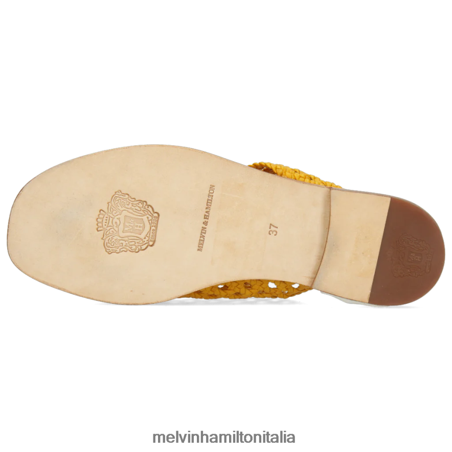 esso Melvin & Hamilton donne Elodie 16 giallo muli L80P2P1731