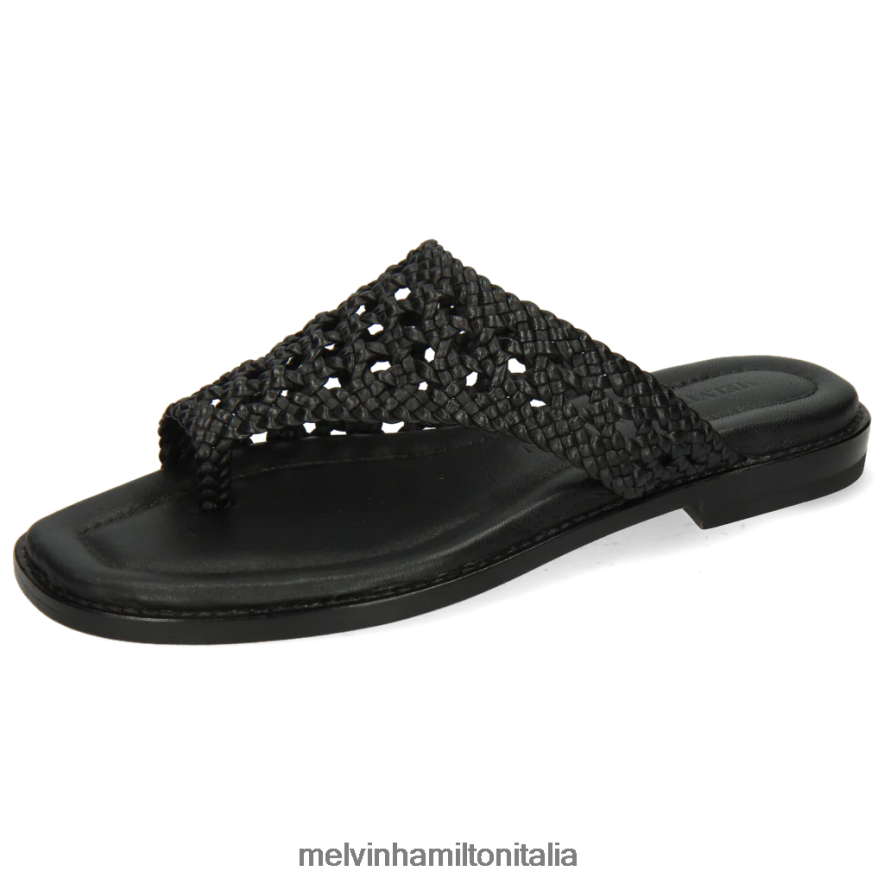 esso Melvin & Hamilton donne Elodie 16 nero muli L80P2P1733