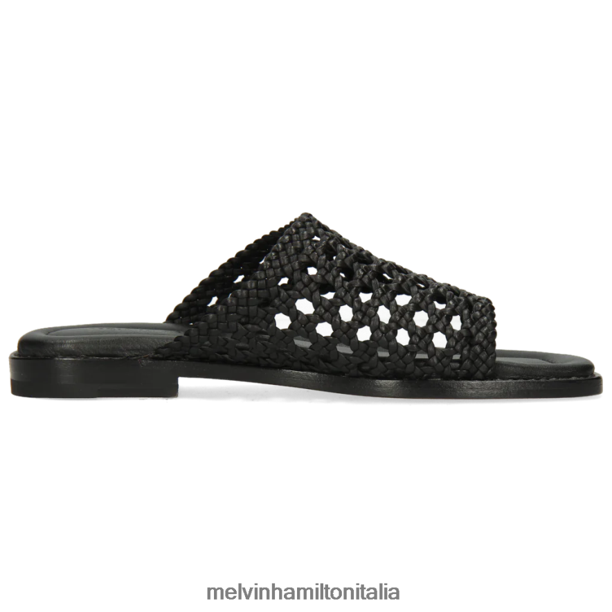 esso Melvin & Hamilton donne Elodie 16 nero muli L80P2P1733