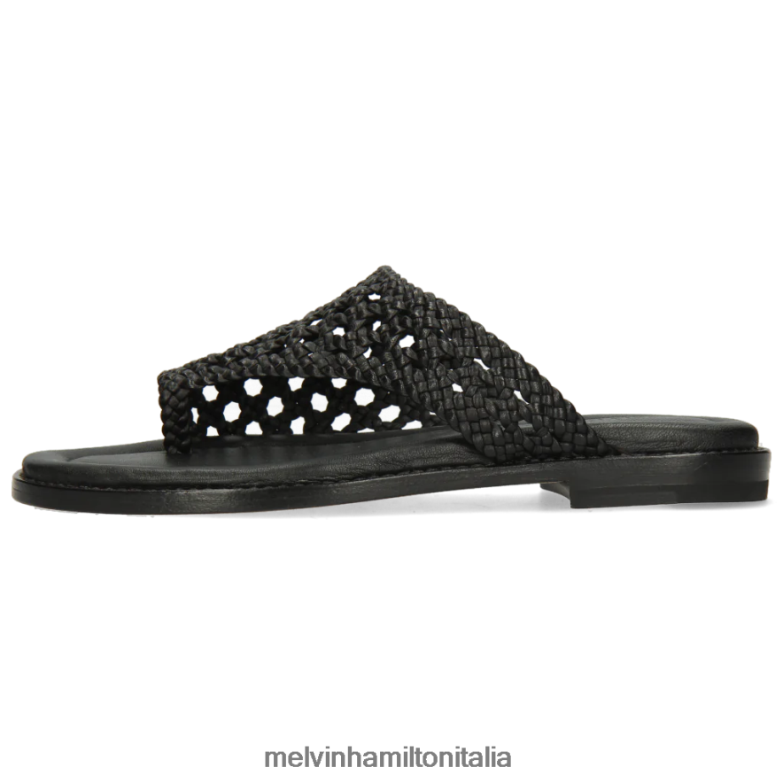 esso Melvin & Hamilton donne Elodie 16 nero muli L80P2P1733