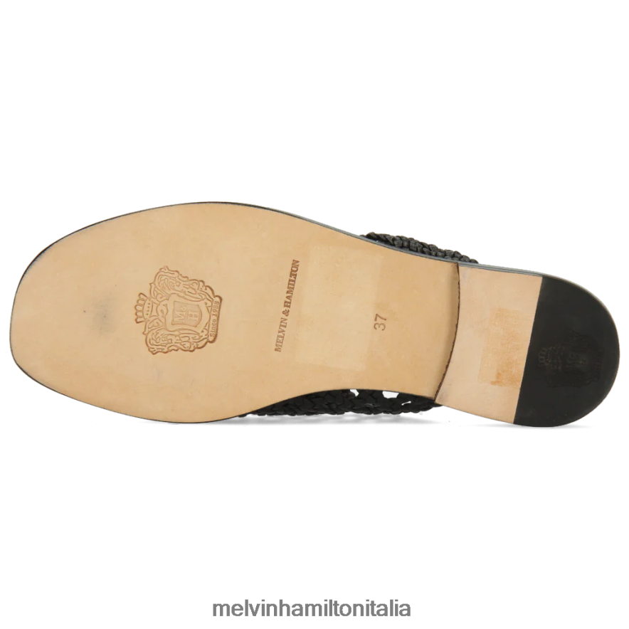 esso Melvin & Hamilton donne Elodie 16 nero muli L80P2P1733