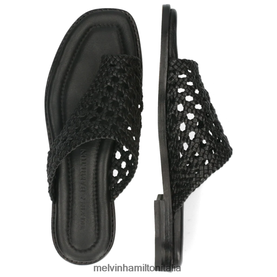 esso Melvin & Hamilton donne Elodie 16 nero muli L80P2P1733