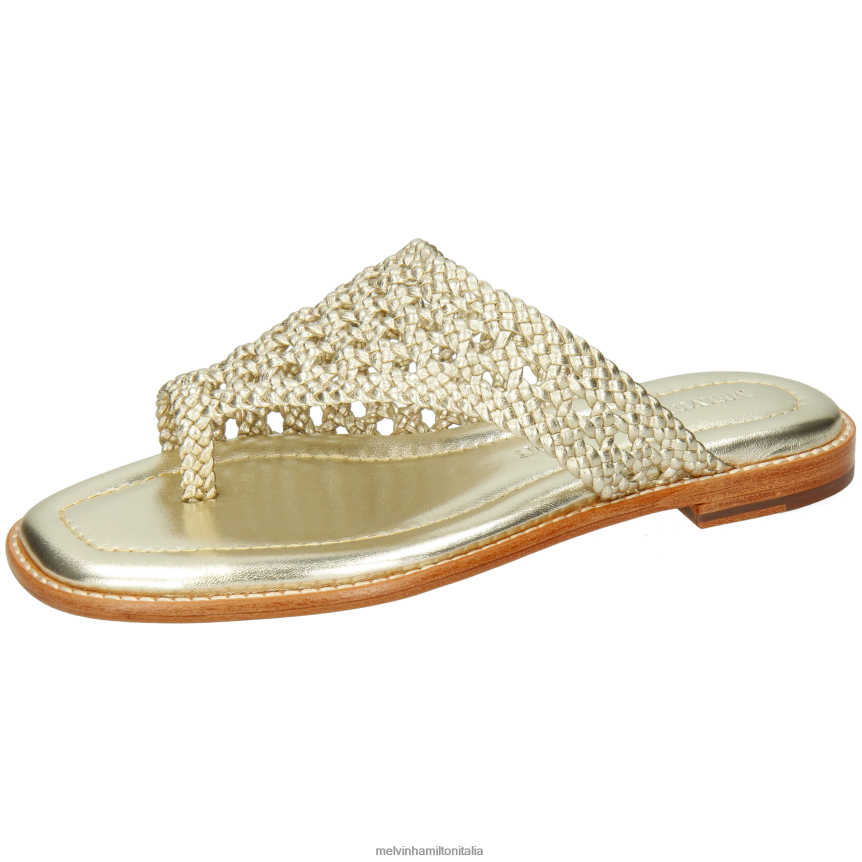 esso Melvin & Hamilton donne Elodie 16 oro muli DLT2BB1561