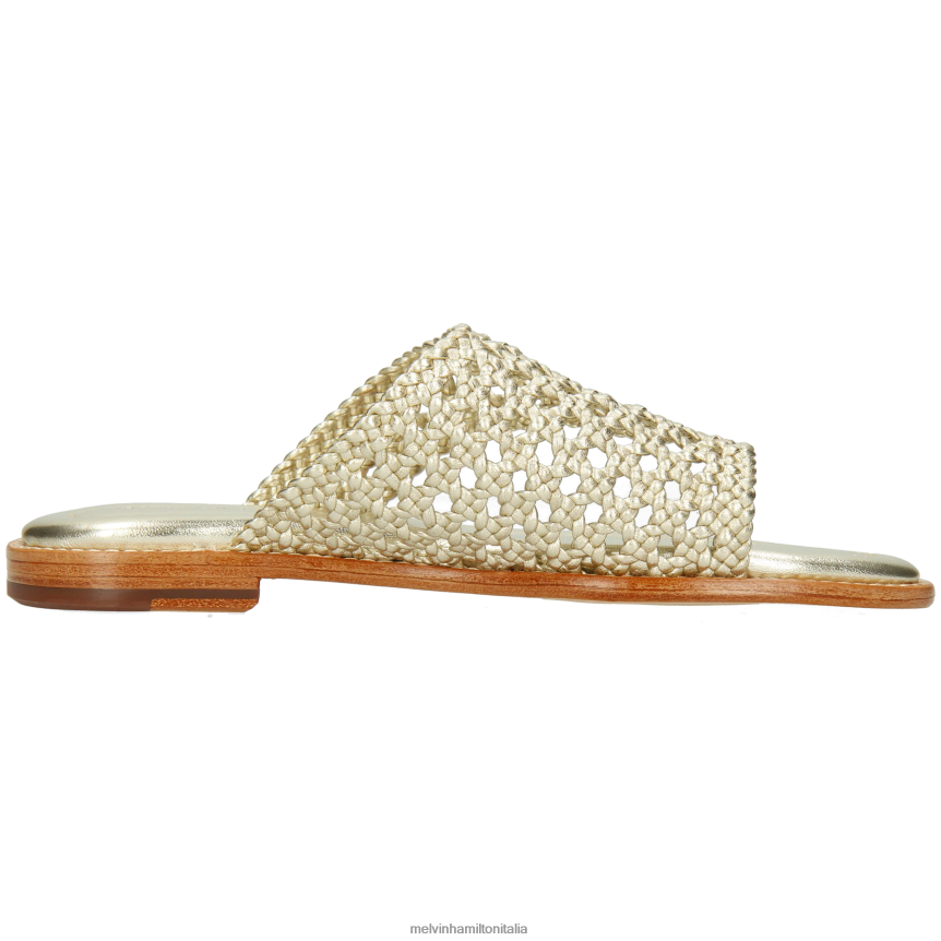 esso Melvin & Hamilton donne Elodie 16 oro muli DLT2BB1561