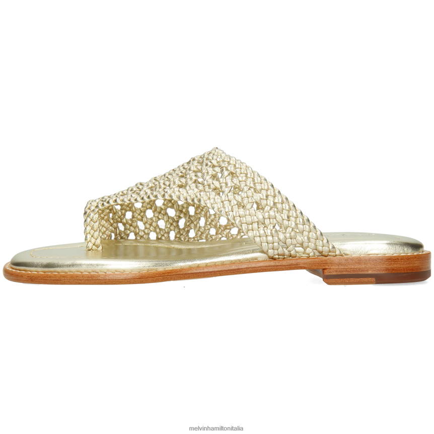 esso Melvin & Hamilton donne Elodie 16 oro muli DLT2BB1561