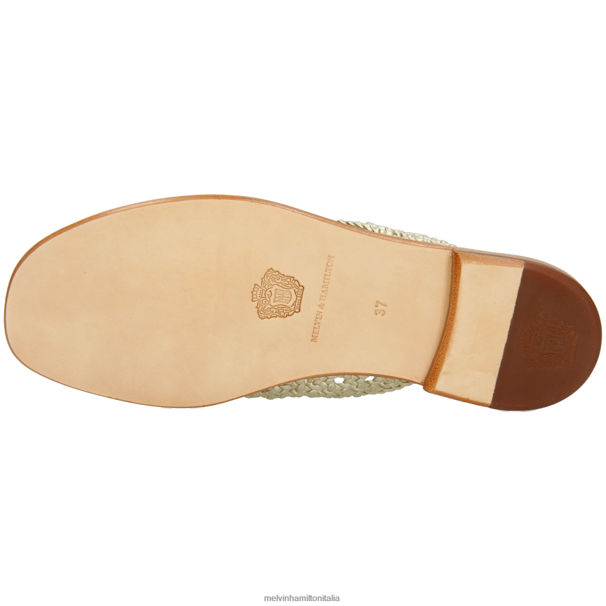 esso Melvin & Hamilton donne Elodie 16 oro muli DLT2BB1561