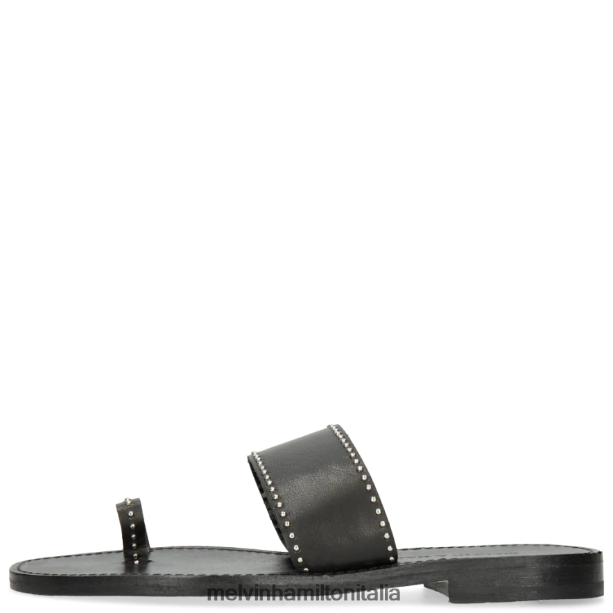 esso Melvin & Hamilton donne Elodie 19 nero muli L80P2P1758