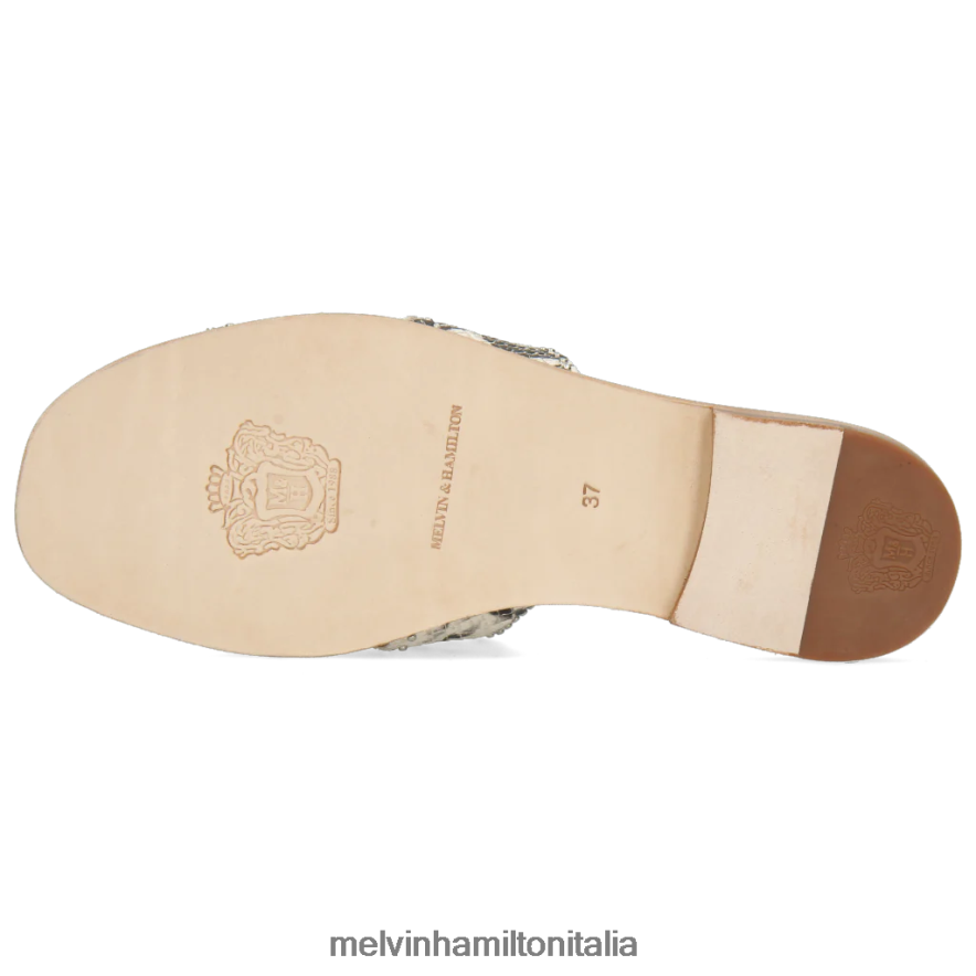 esso Melvin & Hamilton donne Elodie 20 grigio muli L80P2P1673