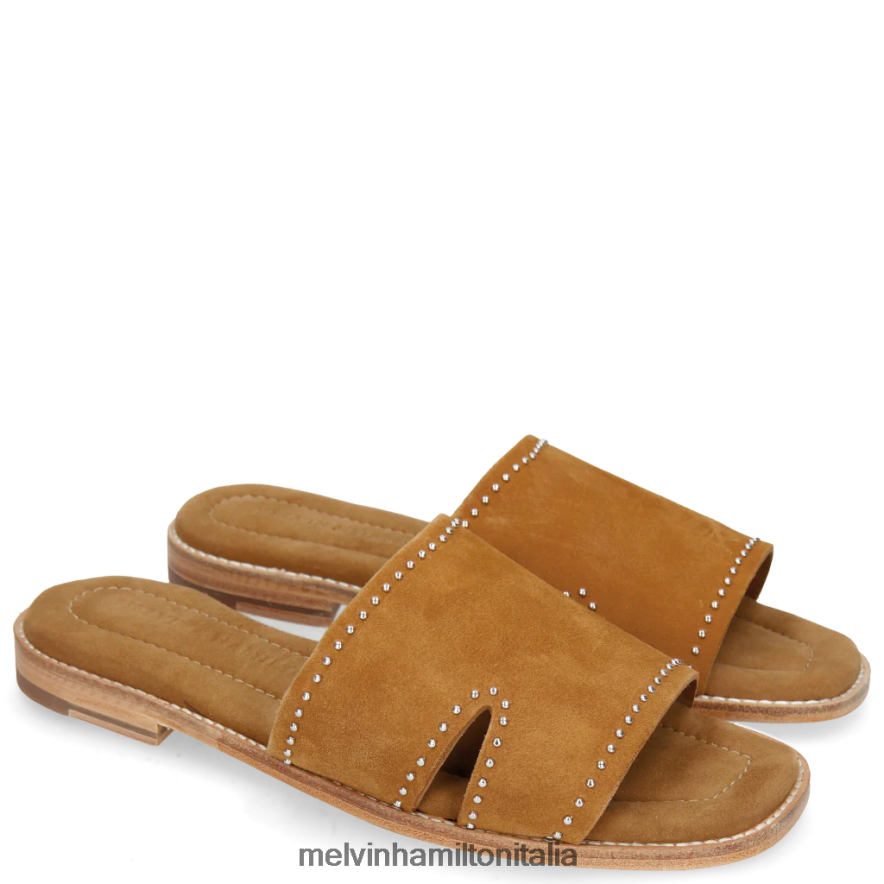esso Melvin & Hamilton donne Elodie 20 marrone muli L80P2P1713