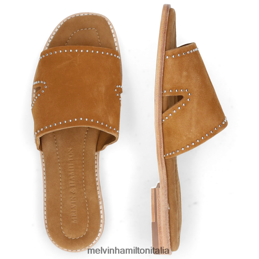 esso Melvin & Hamilton donne Elodie 20 marrone muli L80P2P1713