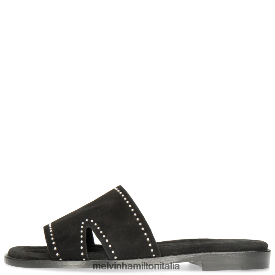 esso Melvin & Hamilton donne Elodie 20 nero muli L80P2P1701