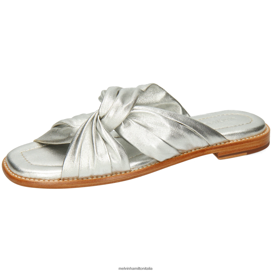 esso Melvin & Hamilton donne Elodie 22 argento muli L80P2P1614