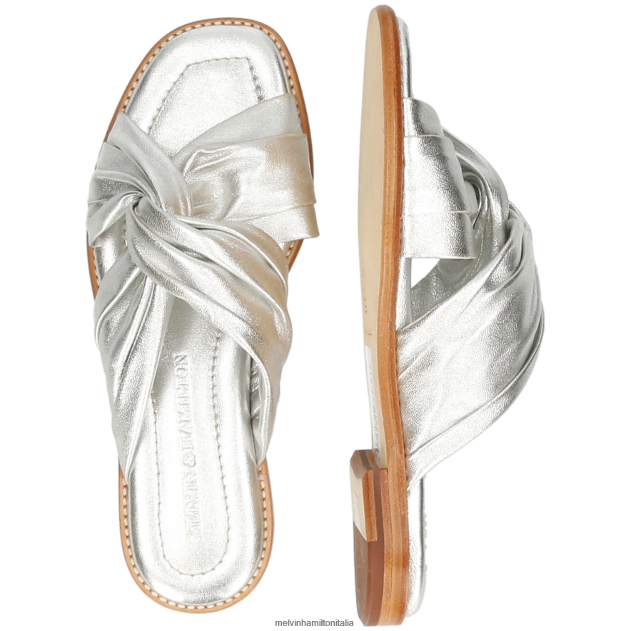 esso Melvin & Hamilton donne Elodie 22 argento muli L80P2P1614