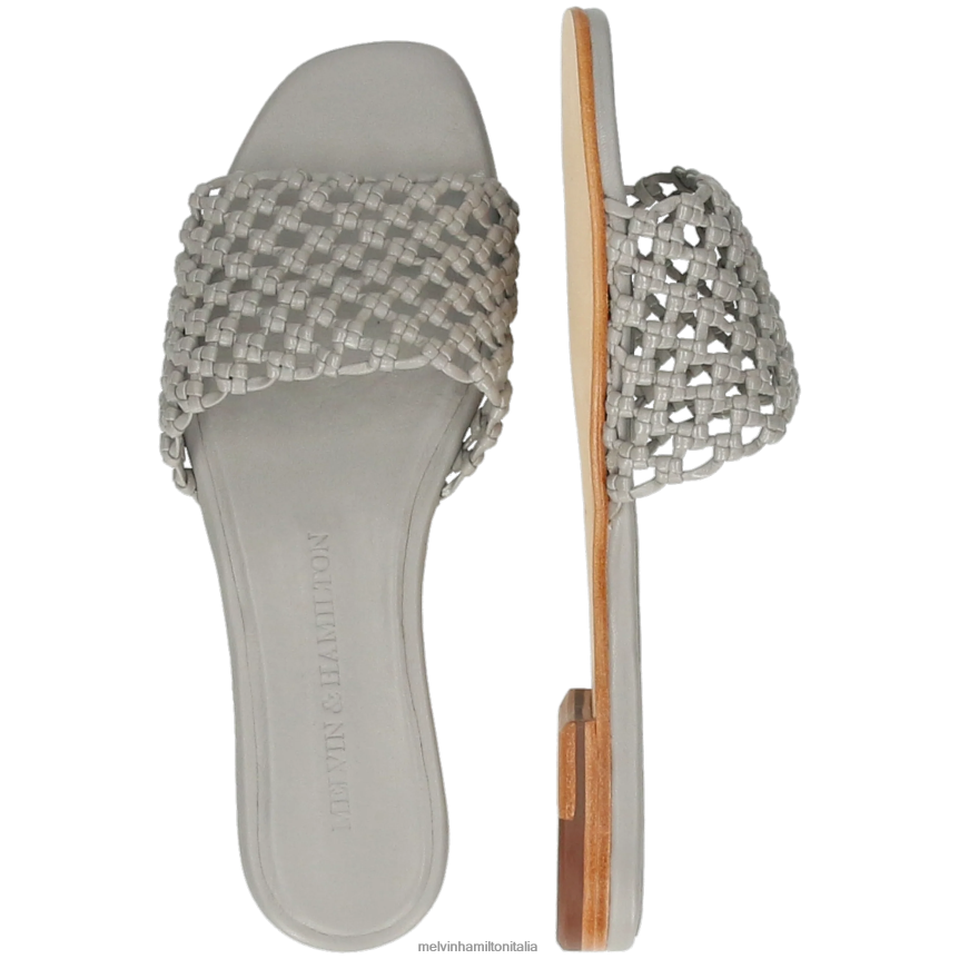 esso Melvin & Hamilton donne Elodie 32 grigio muli DLT2BB1583