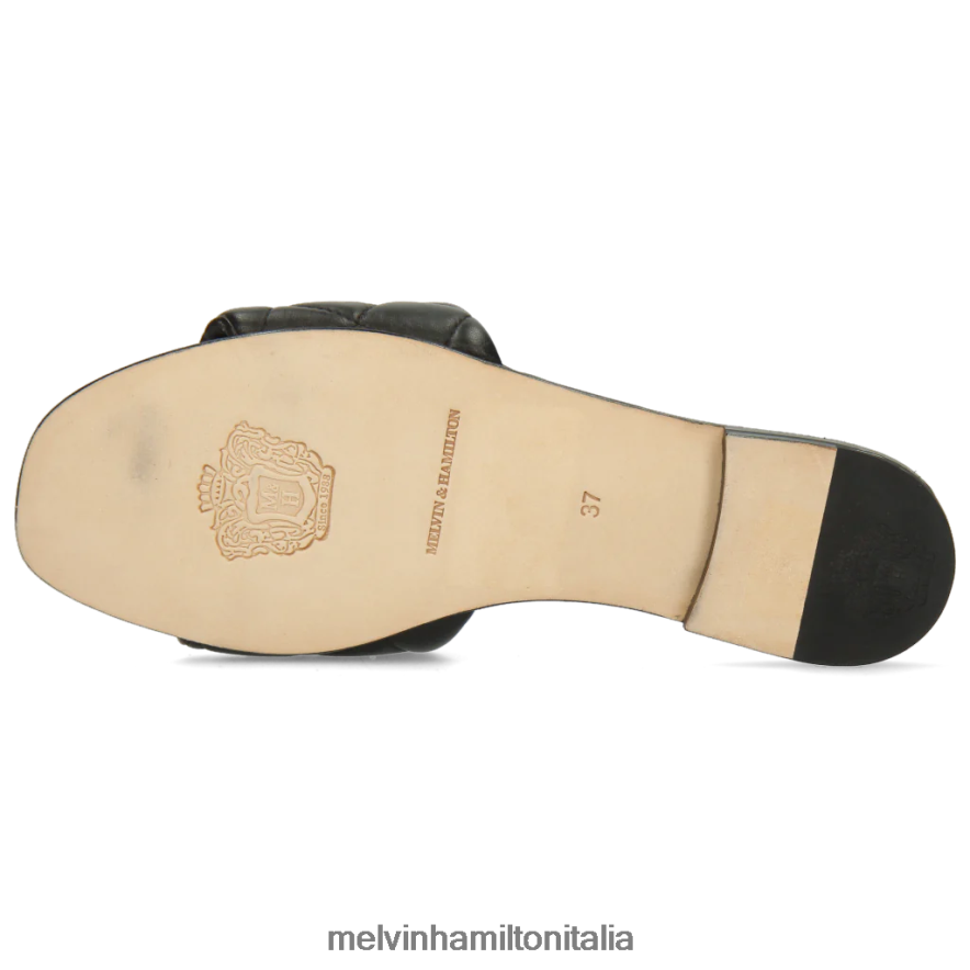 esso Melvin & Hamilton donne Elodie 37 nero muli L80P2P1747