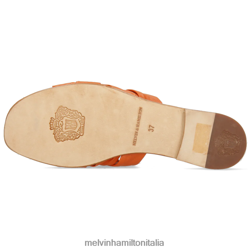esso Melvin & Hamilton donne Elodie 46 arancia muli DLT2BB1684