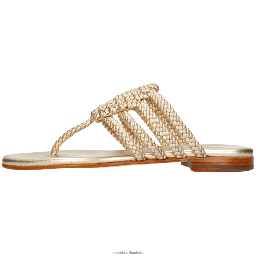 esso Melvin & Hamilton donne Elodie 61 oro muli DLT2BB1545