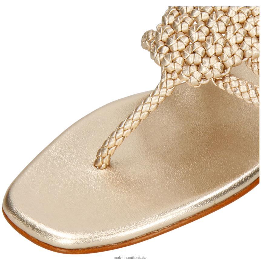 esso Melvin & Hamilton donne Elodie 61 oro muli DLT2BB1545