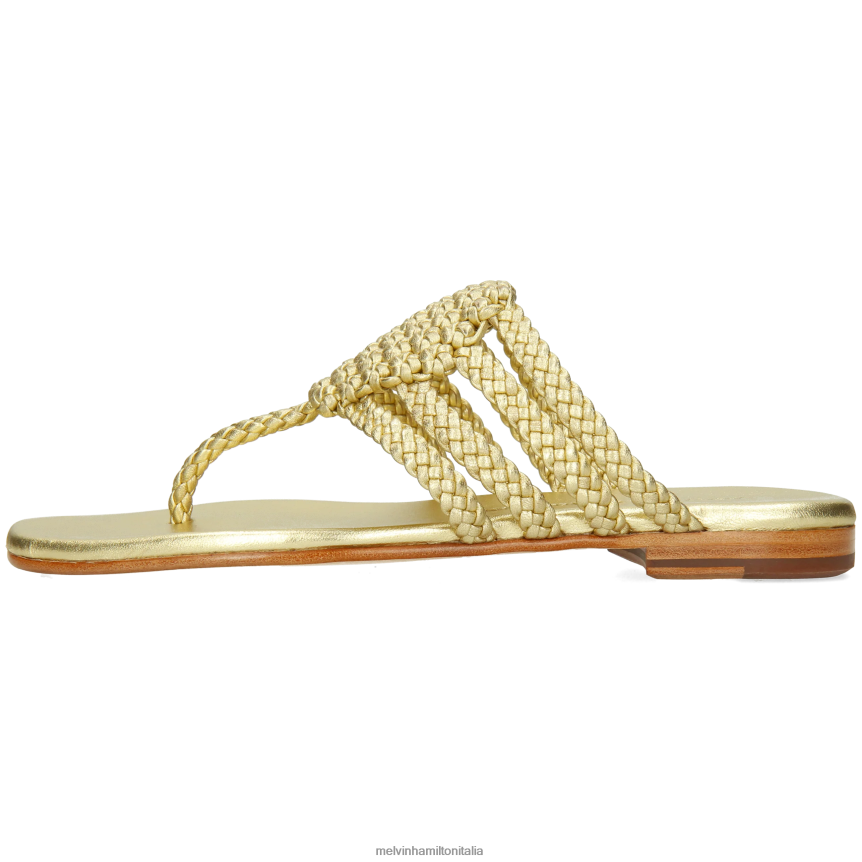 esso Melvin & Hamilton donne Elodie 61 oro muli DLT2BB1567