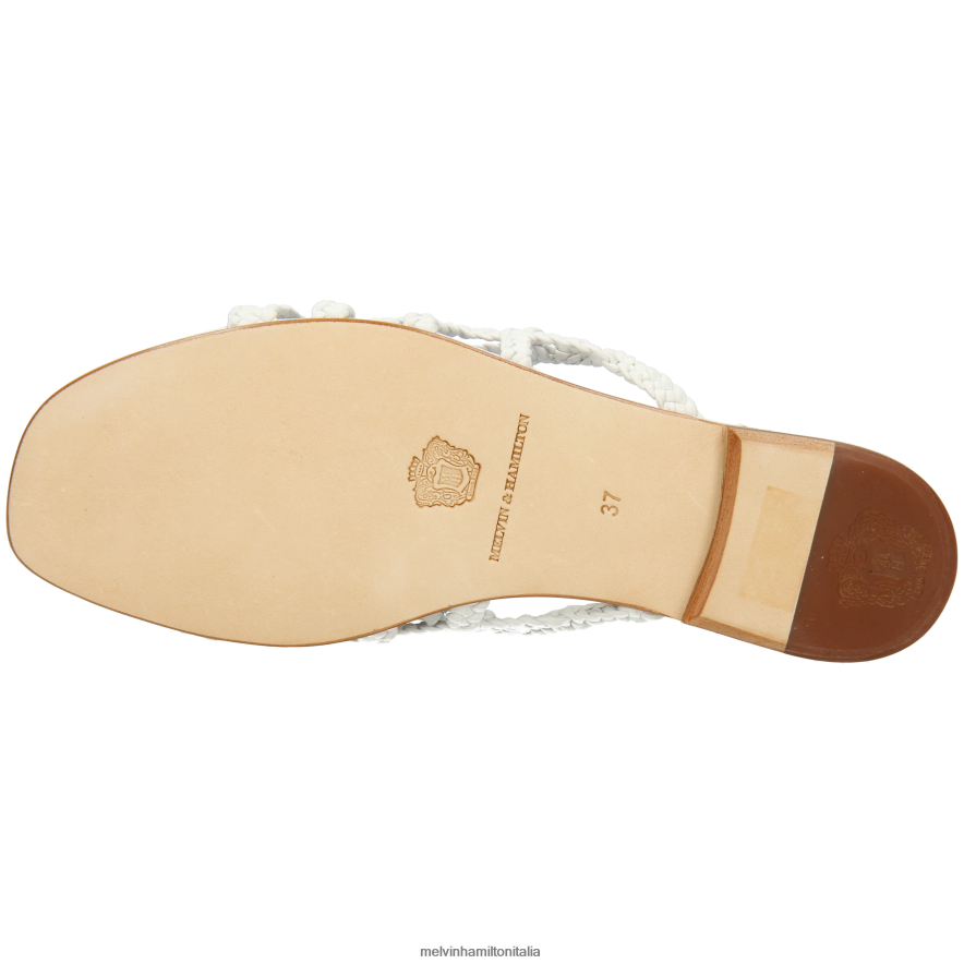 esso Melvin & Hamilton donne Elodie 64 bianco muli L80P2P1555