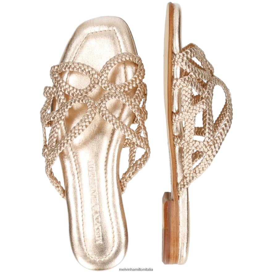 esso Melvin & Hamilton donne Elodie 64 oro muli L80P2P1547