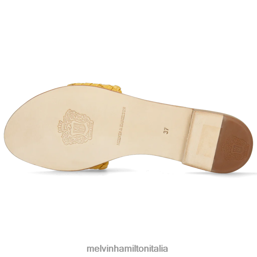 esso Melvin & Hamilton donne Hanna 26 giallo muli DLT2BB1652
