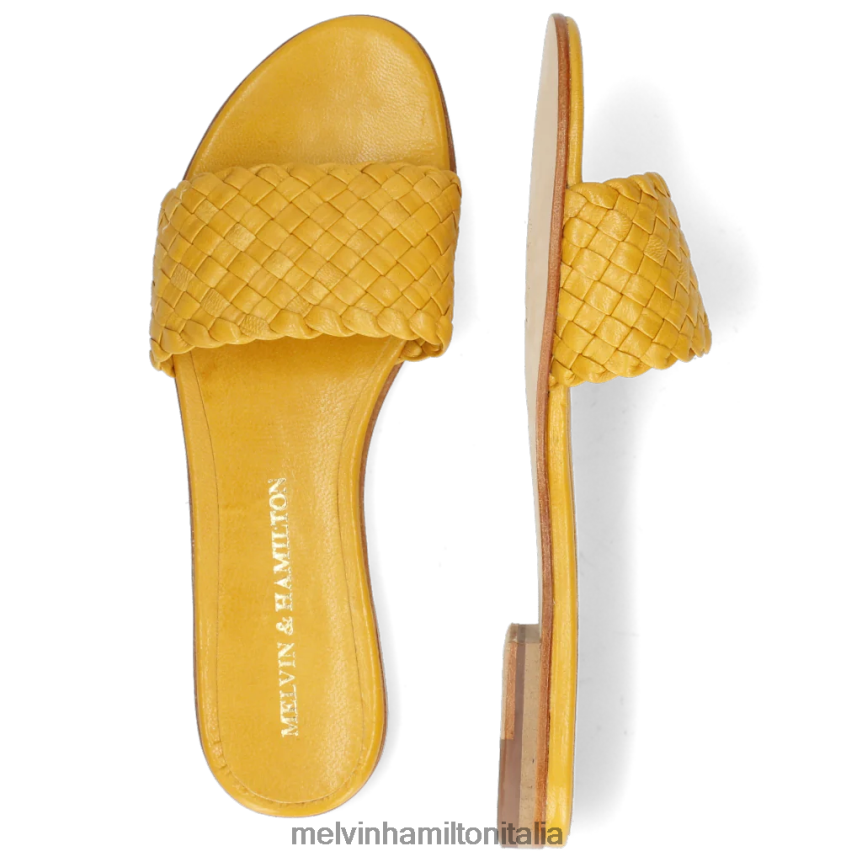 esso Melvin & Hamilton donne Hanna 26 giallo muli DLT2BB1652