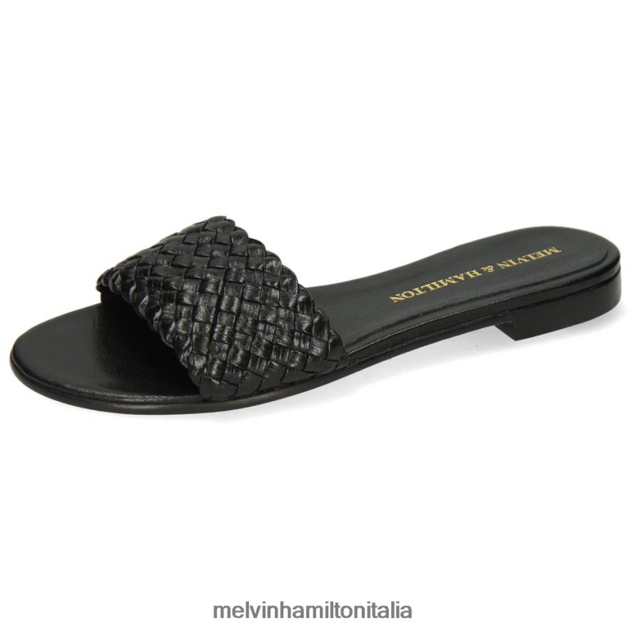 esso Melvin & Hamilton donne Hanna 26 nero muli L80P2P1683