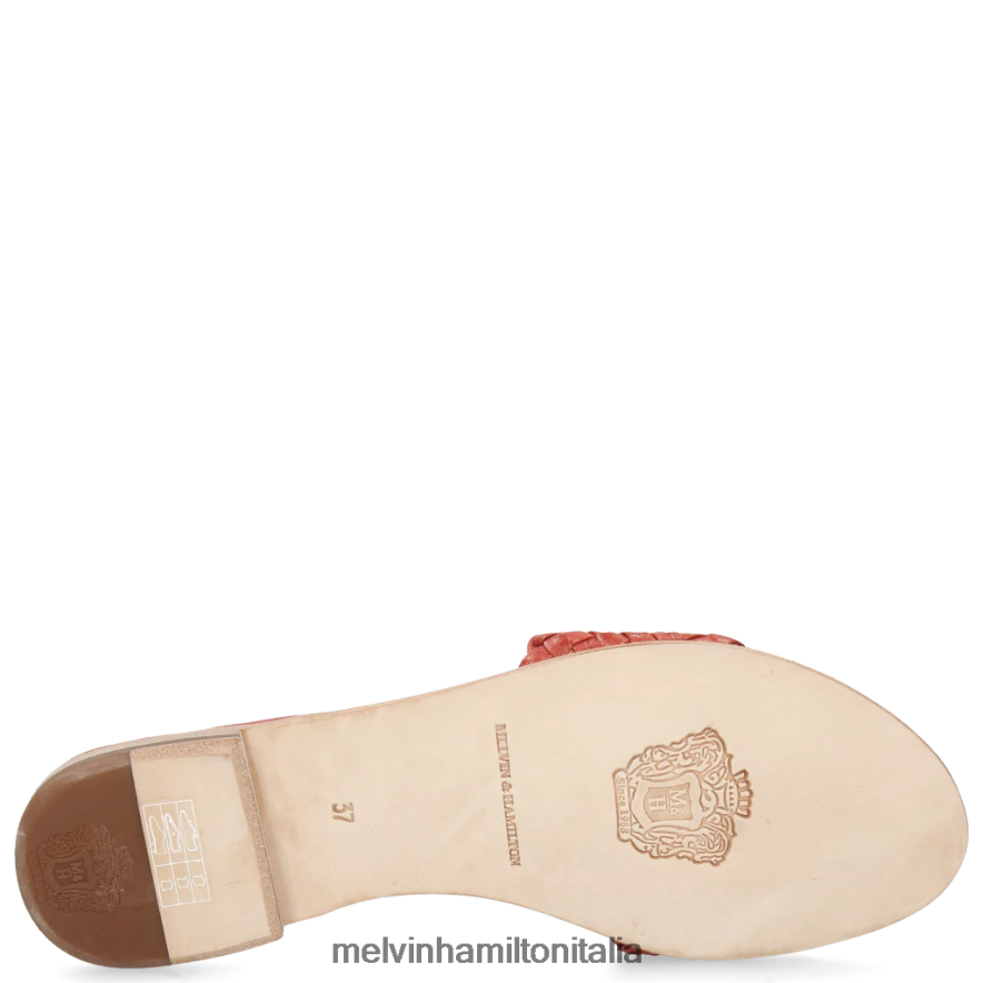 esso Melvin & Hamilton donne Hanna 26 rosso muli L80P2P1772