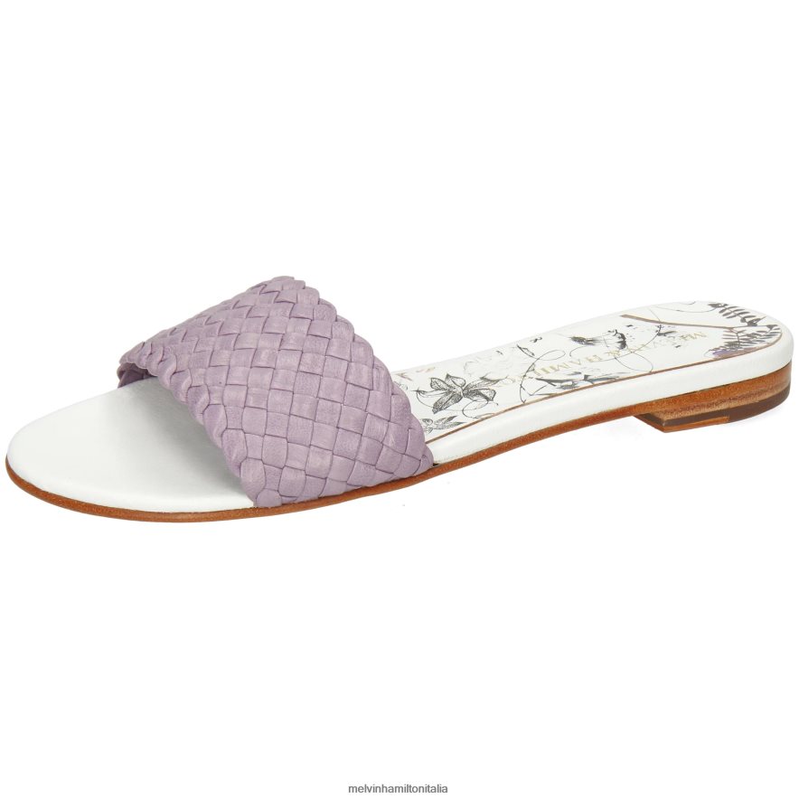 esso Melvin & Hamilton donne Hanna 26 viola muli L80P2P1678