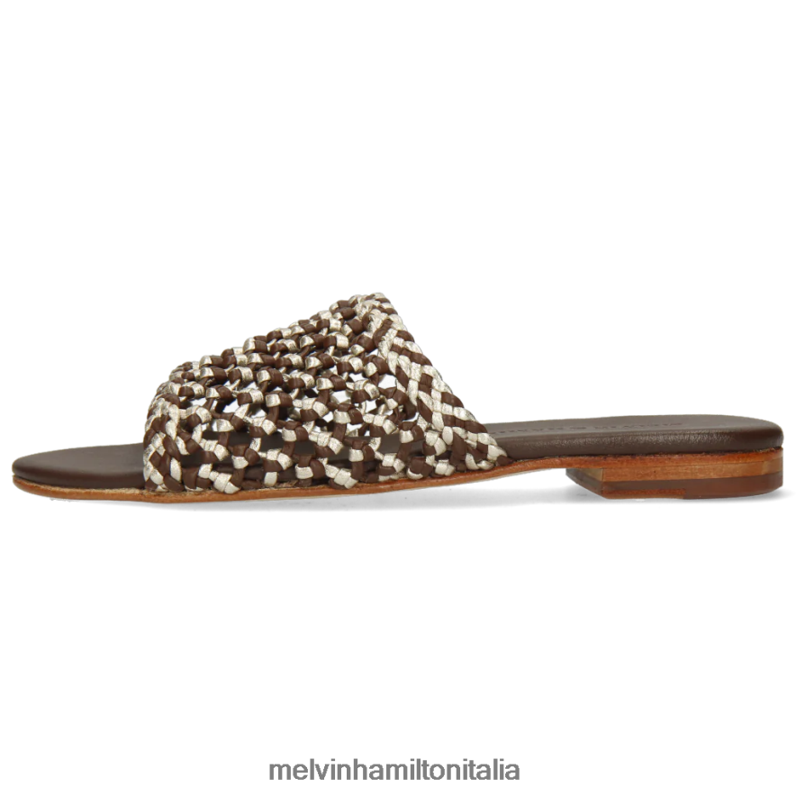 esso Melvin & Hamilton donne Hanna 64 marrone muli L80P2P1716