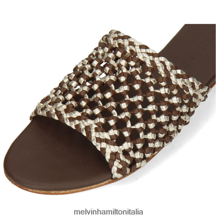 esso Melvin & Hamilton donne Hanna 64 marrone muli L80P2P1716