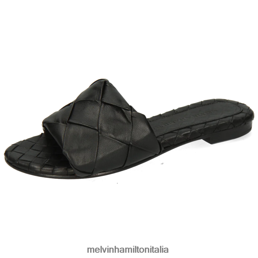 esso Melvin & Hamilton donne Hanna 67 nero muli L80P2P1649