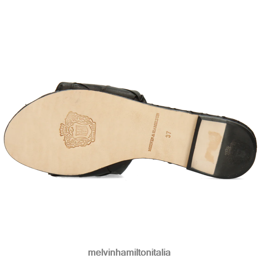 esso Melvin & Hamilton donne Hanna 67 nero muli L80P2P1649