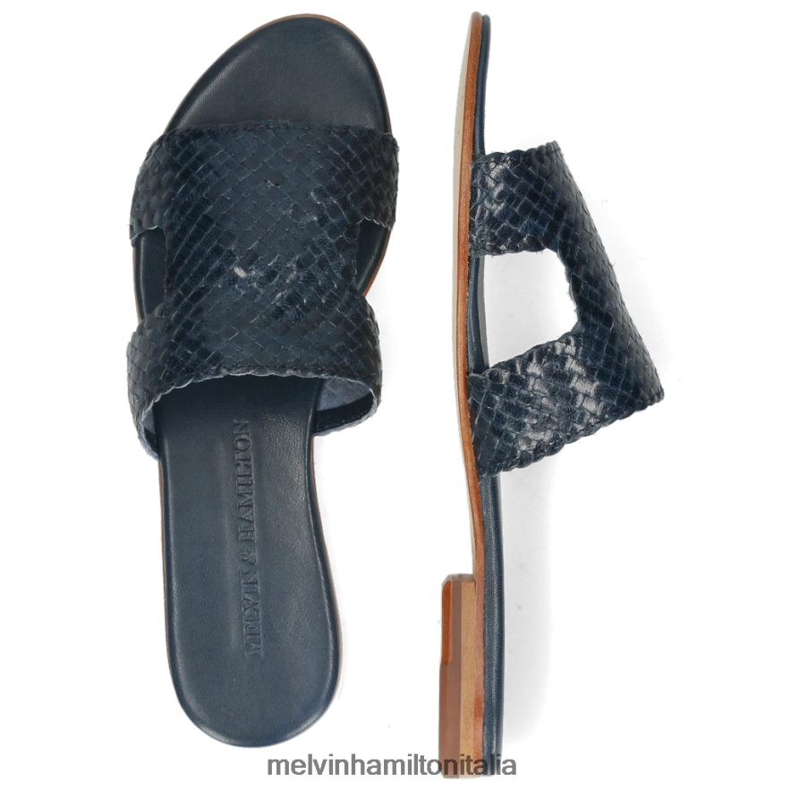 esso Melvin & Hamilton donne Hanna 74 blu muli L80P2P1732