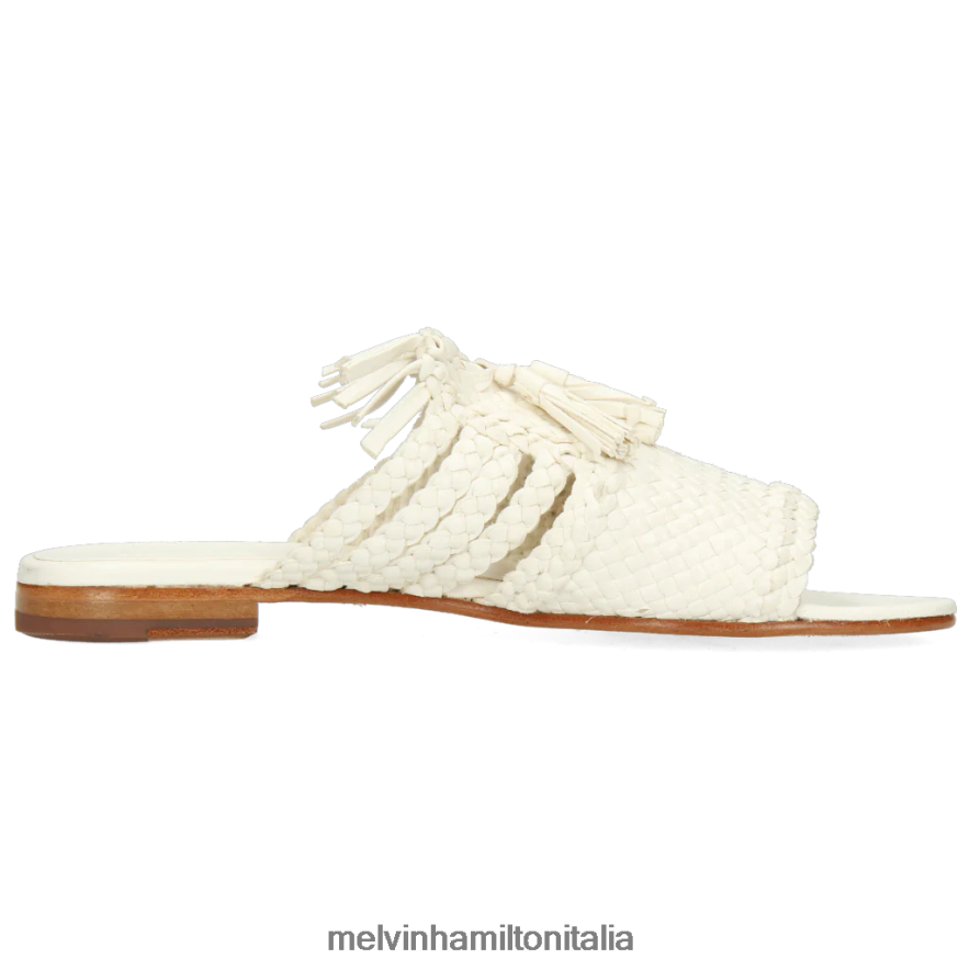 esso Melvin & Hamilton donne Hanna 77 bianco muli L80P2P1658