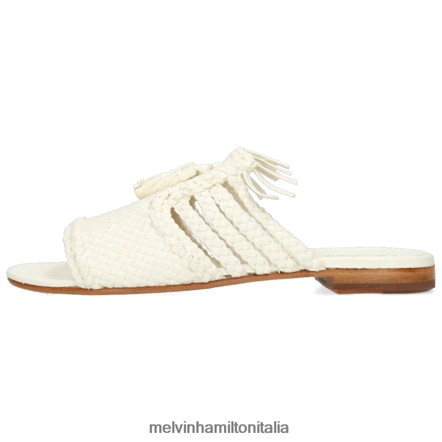 esso Melvin & Hamilton donne Hanna 77 bianco muli L80P2P1658