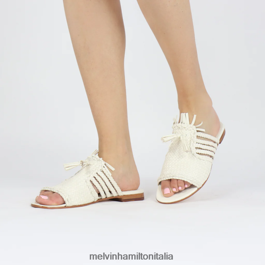 esso Melvin & Hamilton donne Hanna 77 bianco muli L80P2P1658