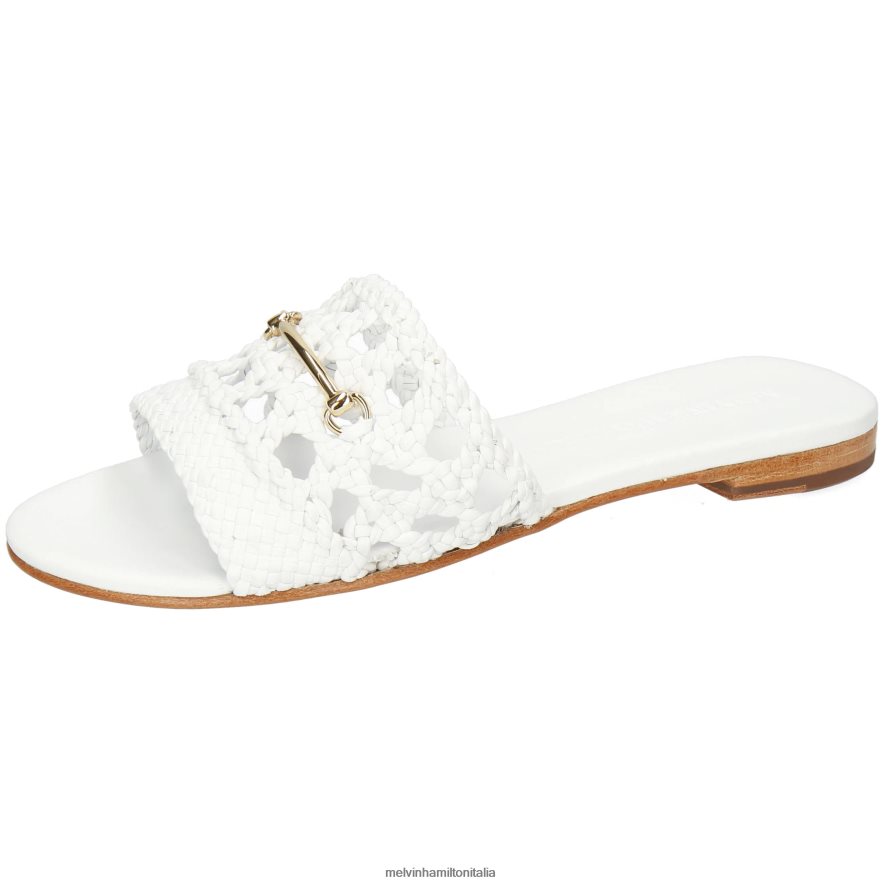 esso Melvin & Hamilton donne Hanna 85 bianco muli L80P2P1730