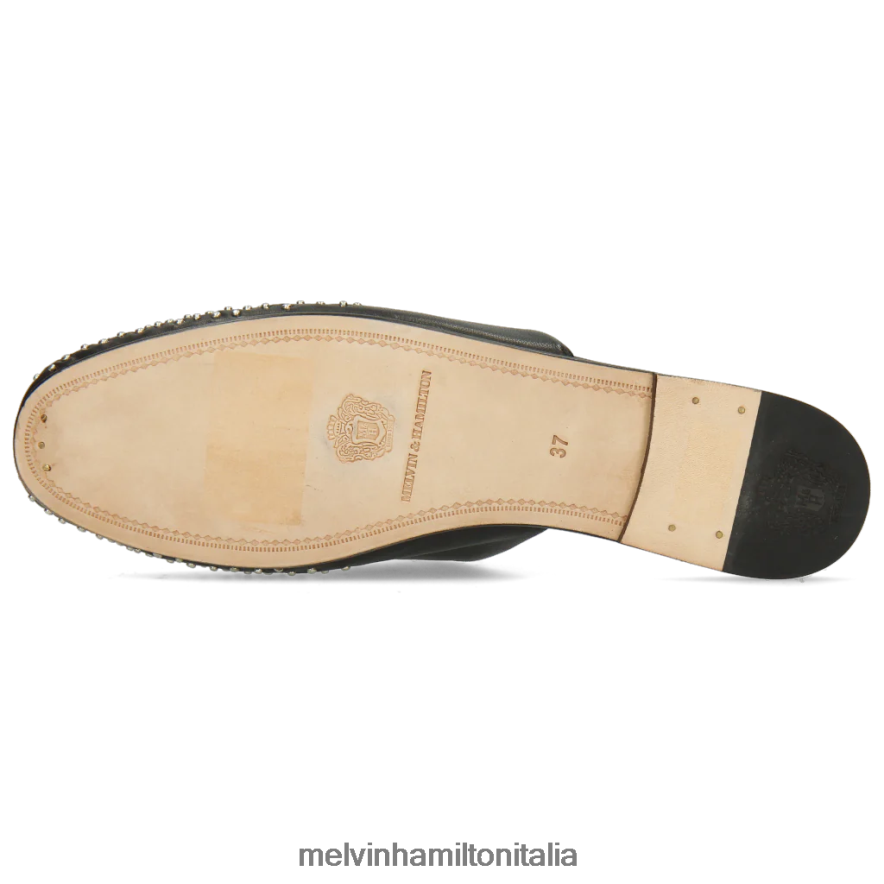 esso Melvin & Hamilton donne Mandy 3 nero muli L80P2P1668