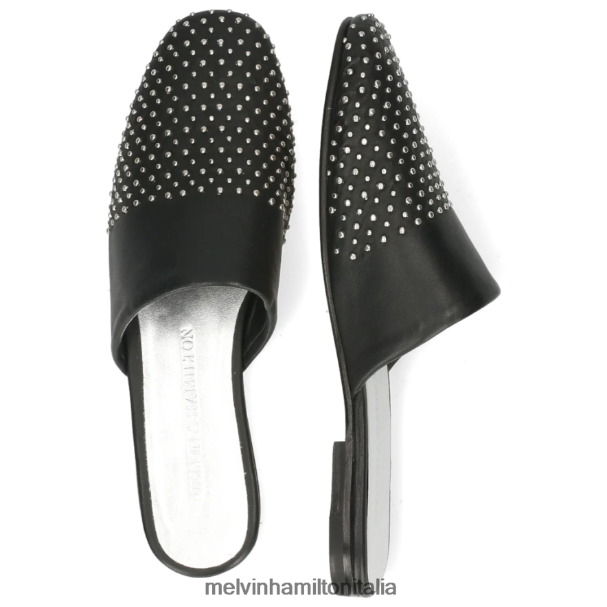 esso Melvin & Hamilton donne Mandy 3 nero muli L80P2P1668
