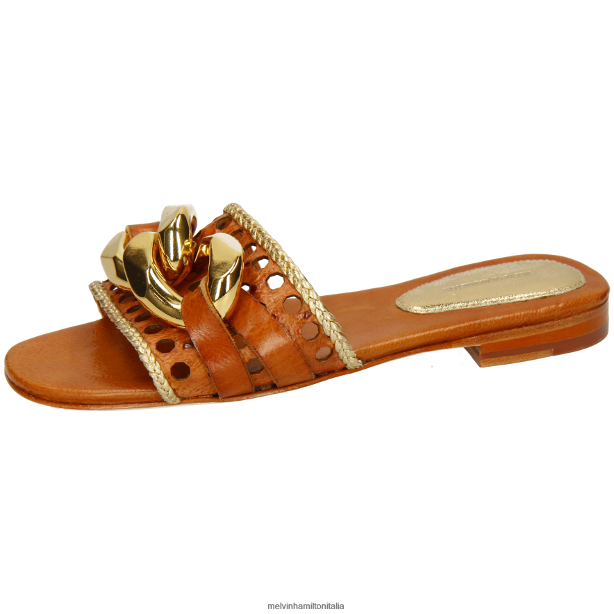 esso Melvin & Hamilton donne Nikita 33 marrone muli L80P2P1535