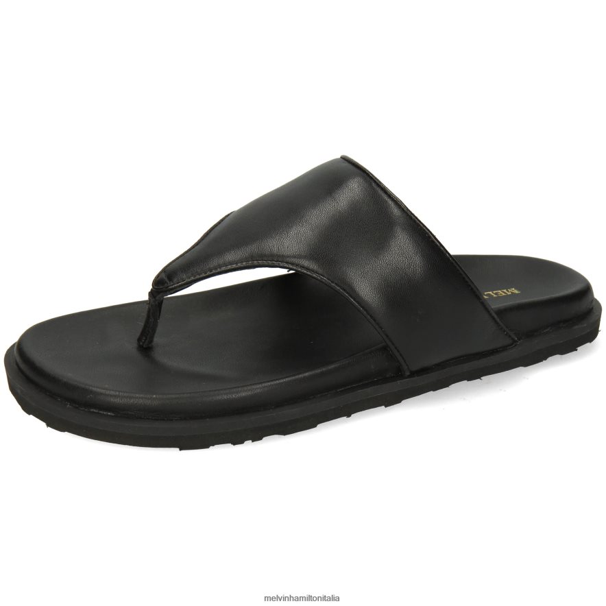 esso Melvin & Hamilton donne Wilma 10 nero muli L80P2P1669